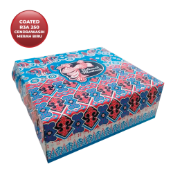 R3A CETAK COATED 250 2W CENDRAWASIH MERAH BIRU